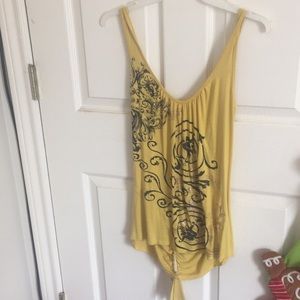 Yellow Tank with Ruffles!